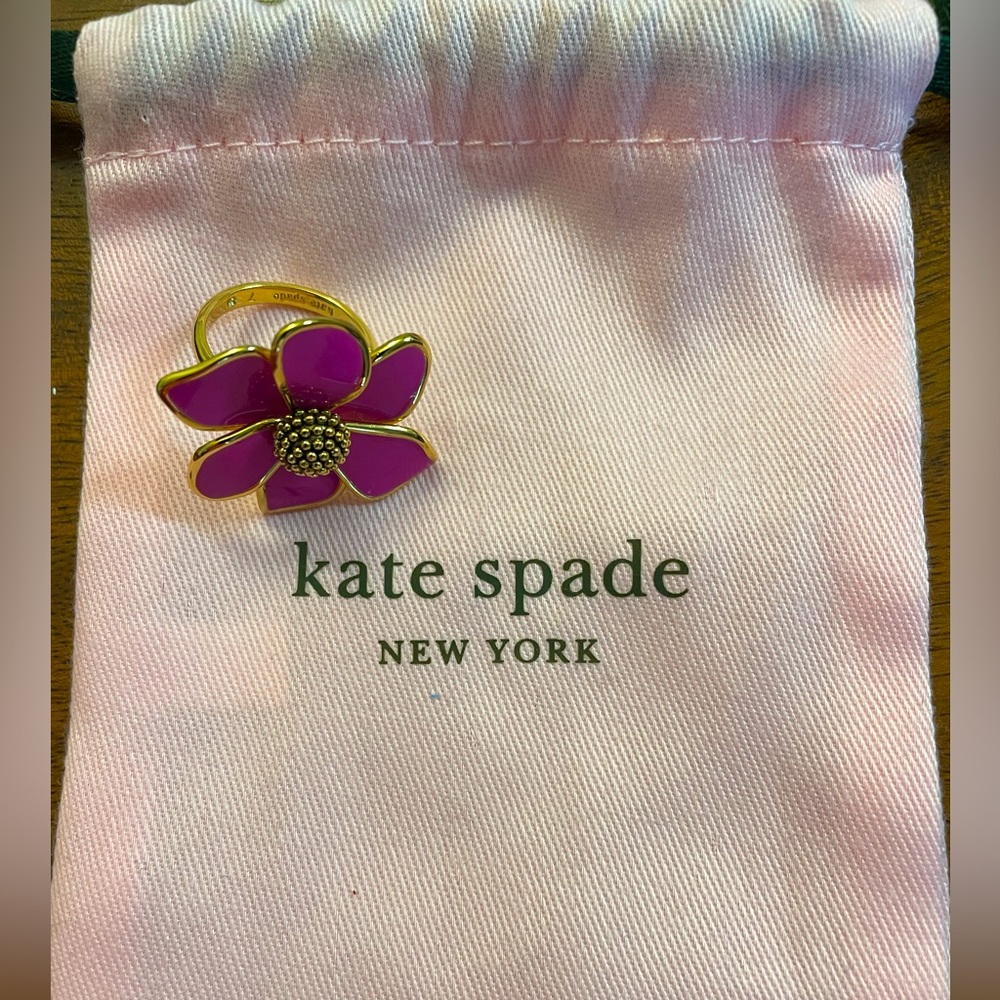 Kate Spade Flower Ring!
